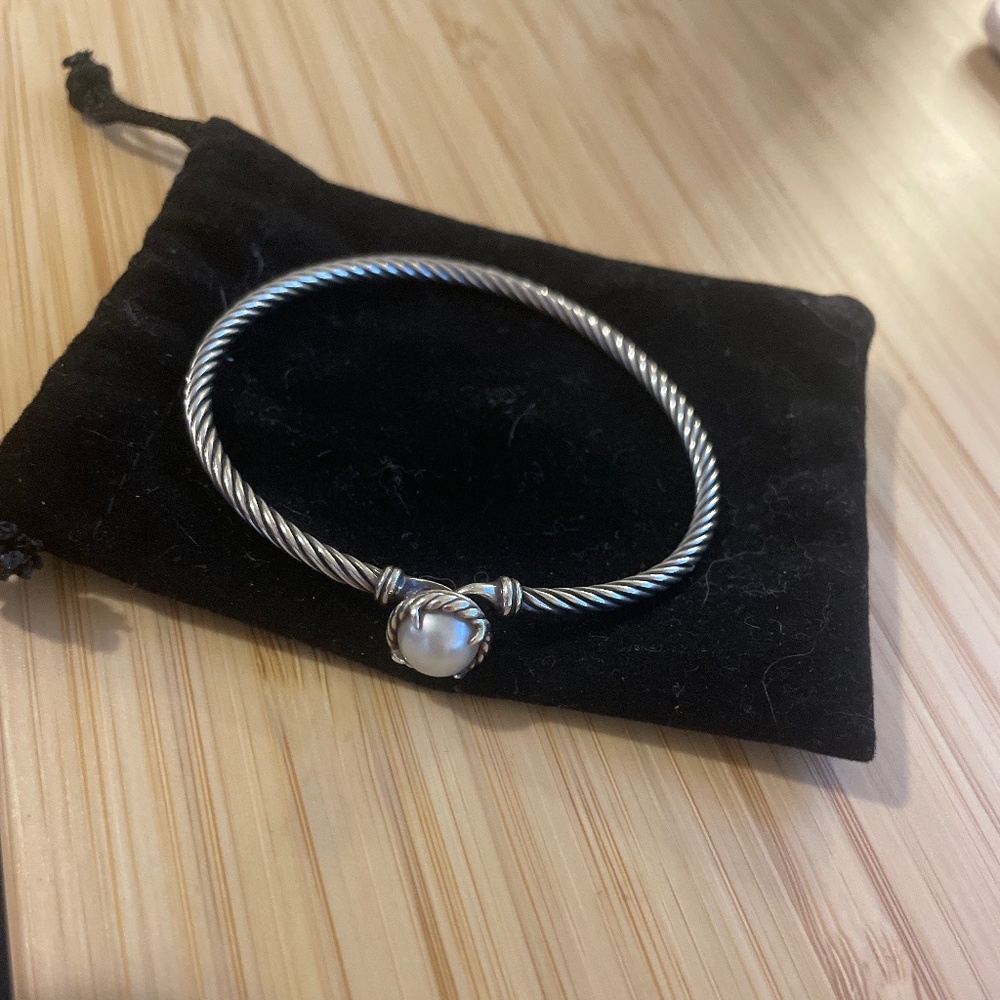 David Yurman Châtelaine Bracelet with Pearl